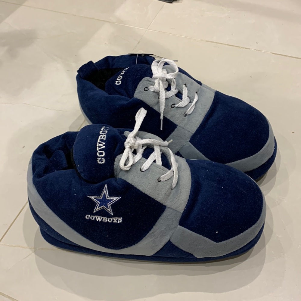 Dallas cowboys sneaker slippers brand new